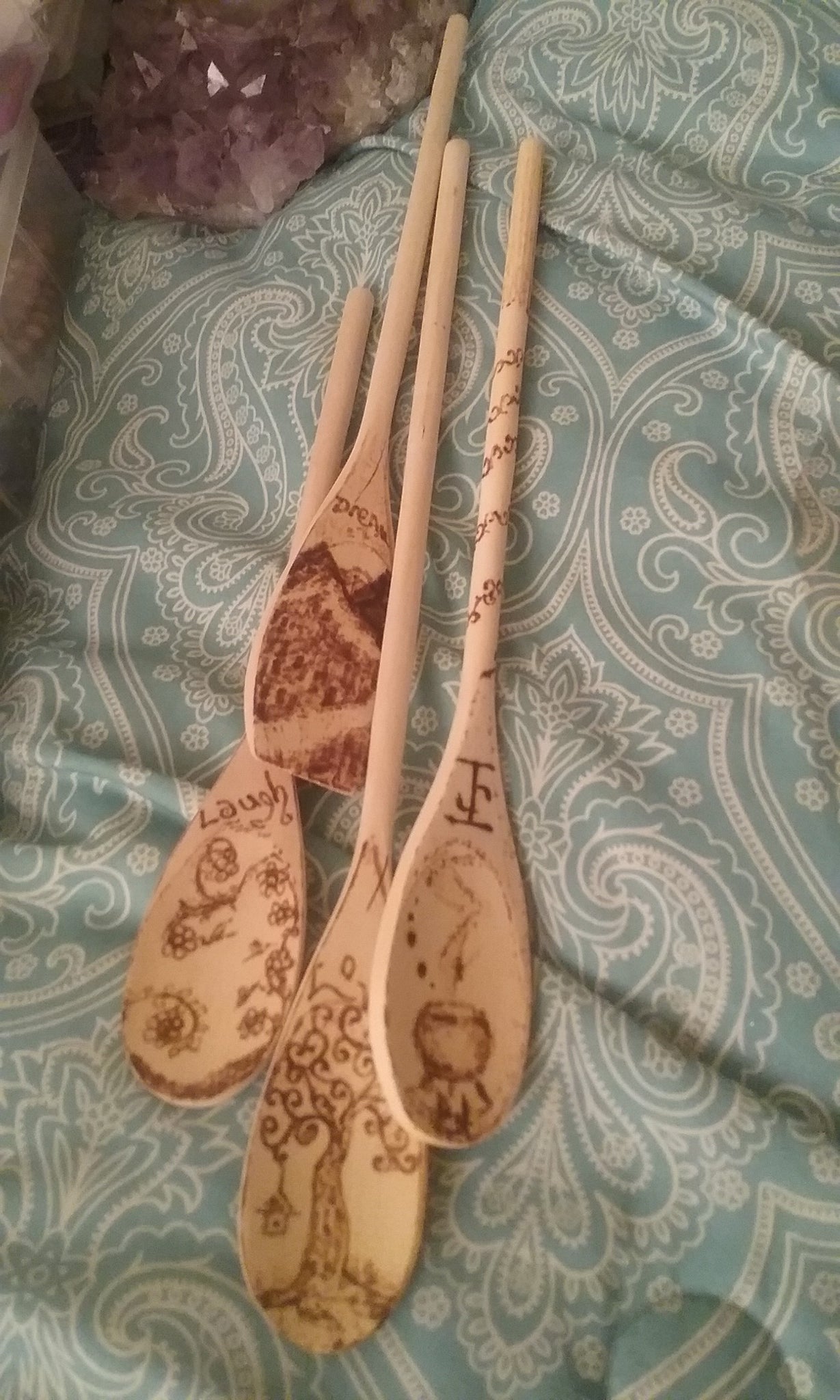 Love, Laugh, Dream Blessing Spoons