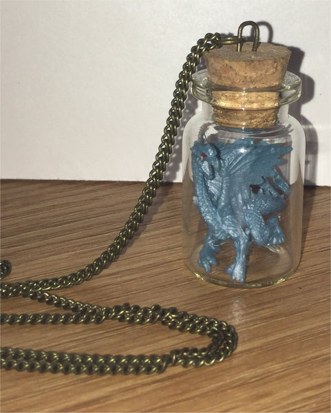 Dragon in a Bottle necklace