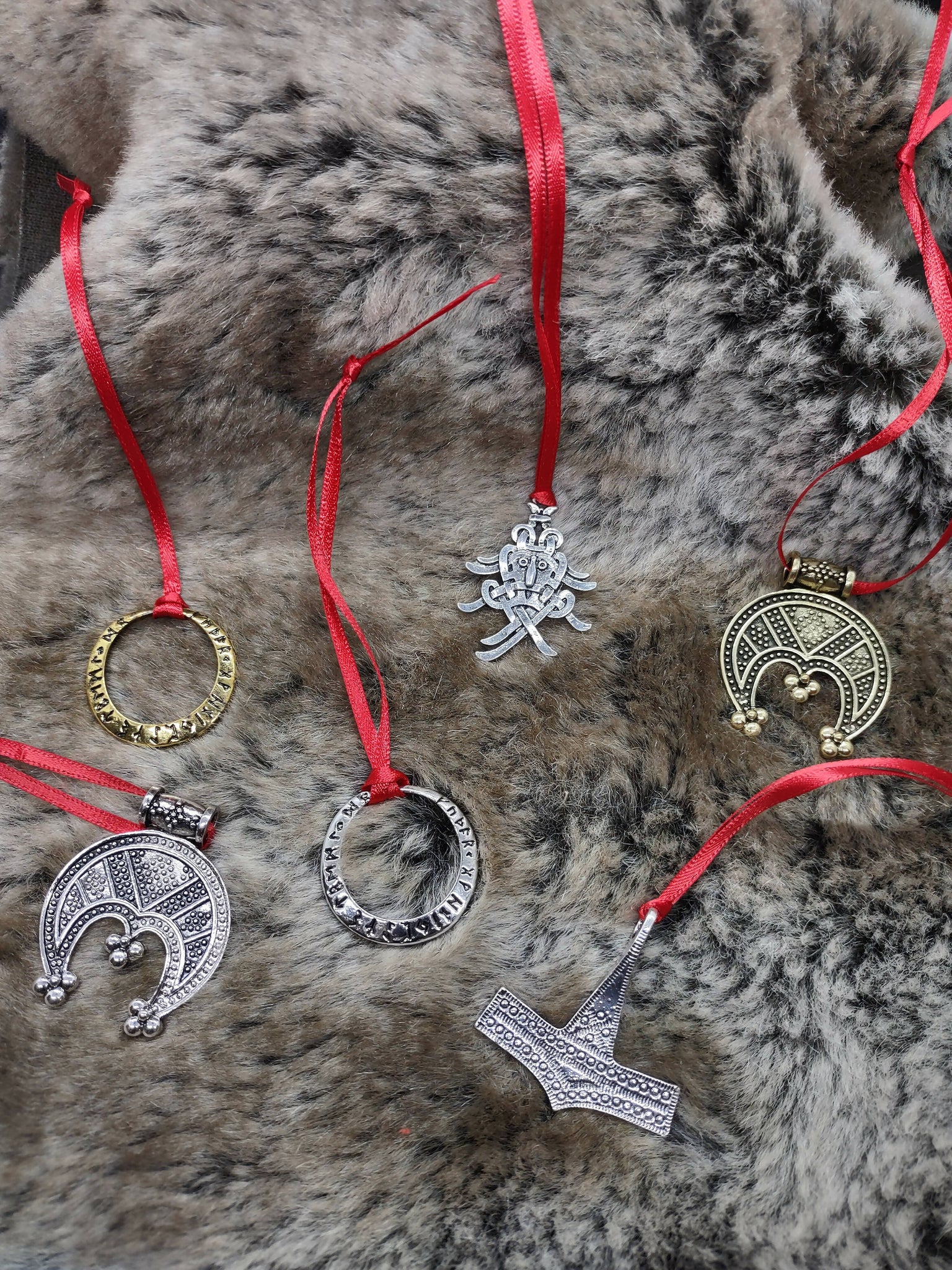 Yule Ornaments Norse Viking Symbols Runes *Your Choice*