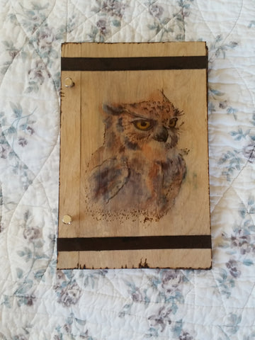 Owl 6 x 9 Book of Shadows
