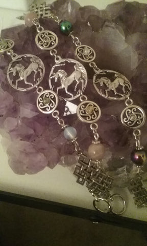 Unicorn Gemstone Bracelet