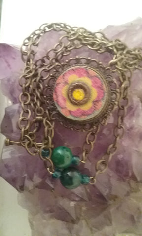 Flower Mandala Necklace