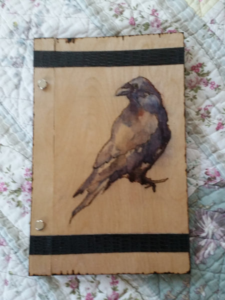 Raven 6 x 9  Book Of Shadows