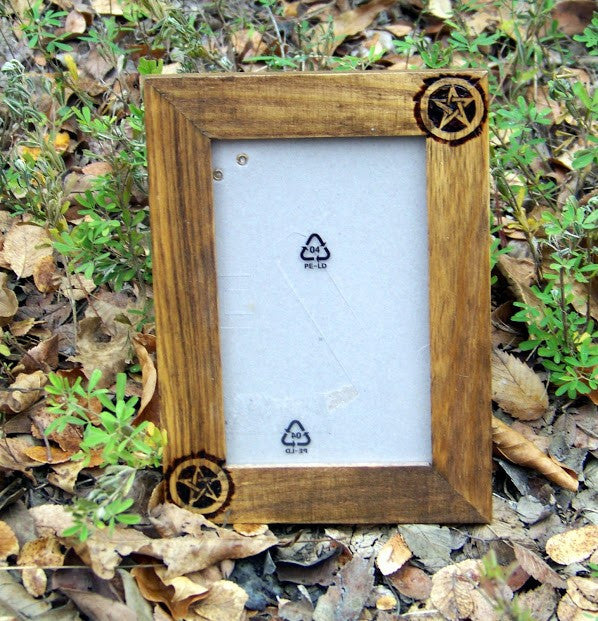 Pentagram Frame 4"x6"